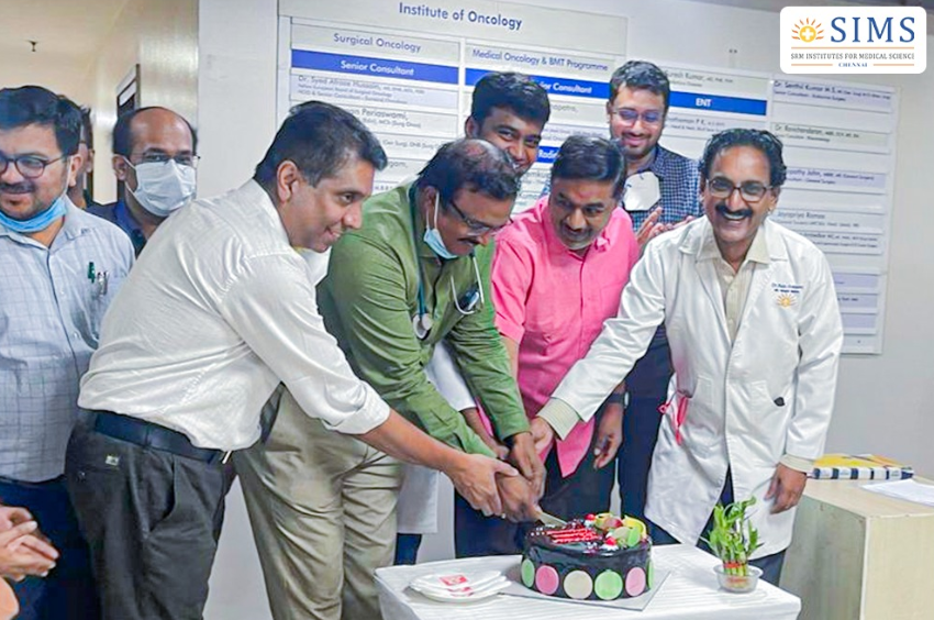 celebrating its Milestone on Evening Clinic SIMS hospital